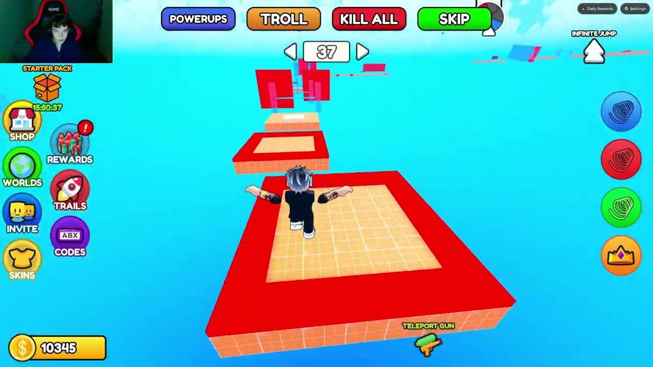 Parkour en roblox