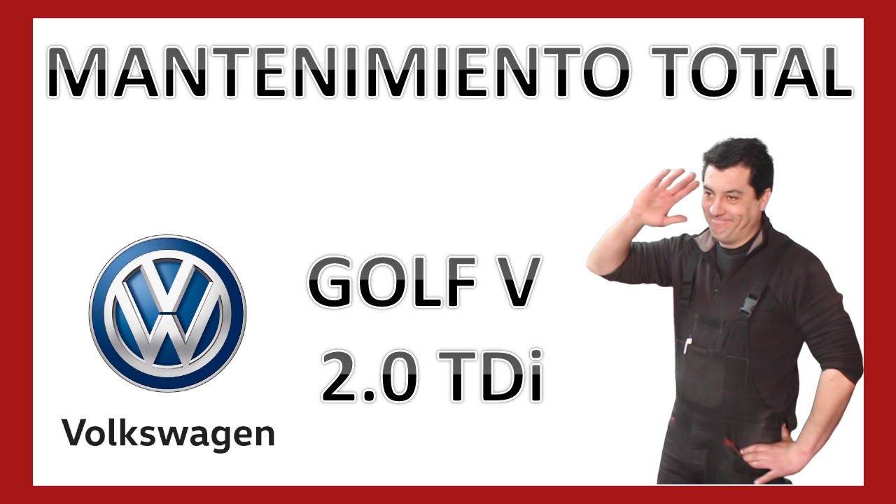 🔧🔧 Mantenimiento Volkswagen Golf V 2.0 TDi 🔧🔧 Cambio de aceite y todos los filtros