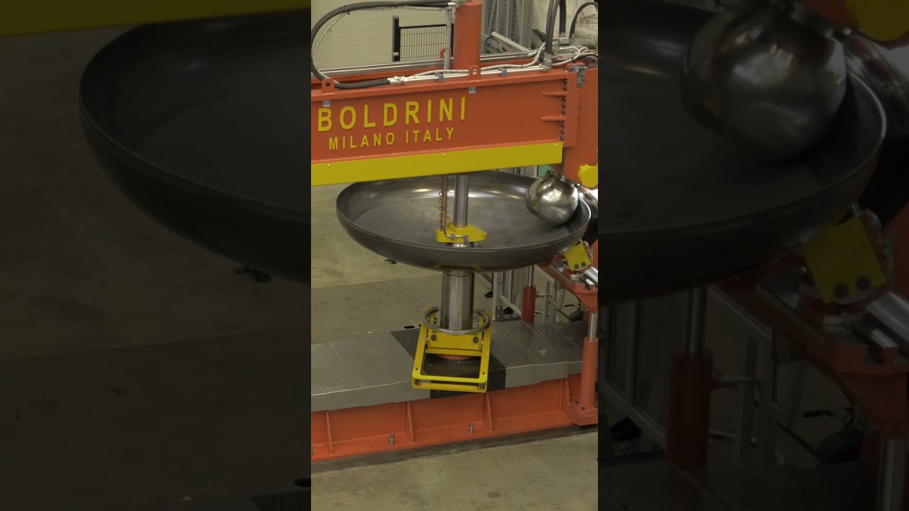 BOLDRINI&reg; Flanging Machines for Dished End Production