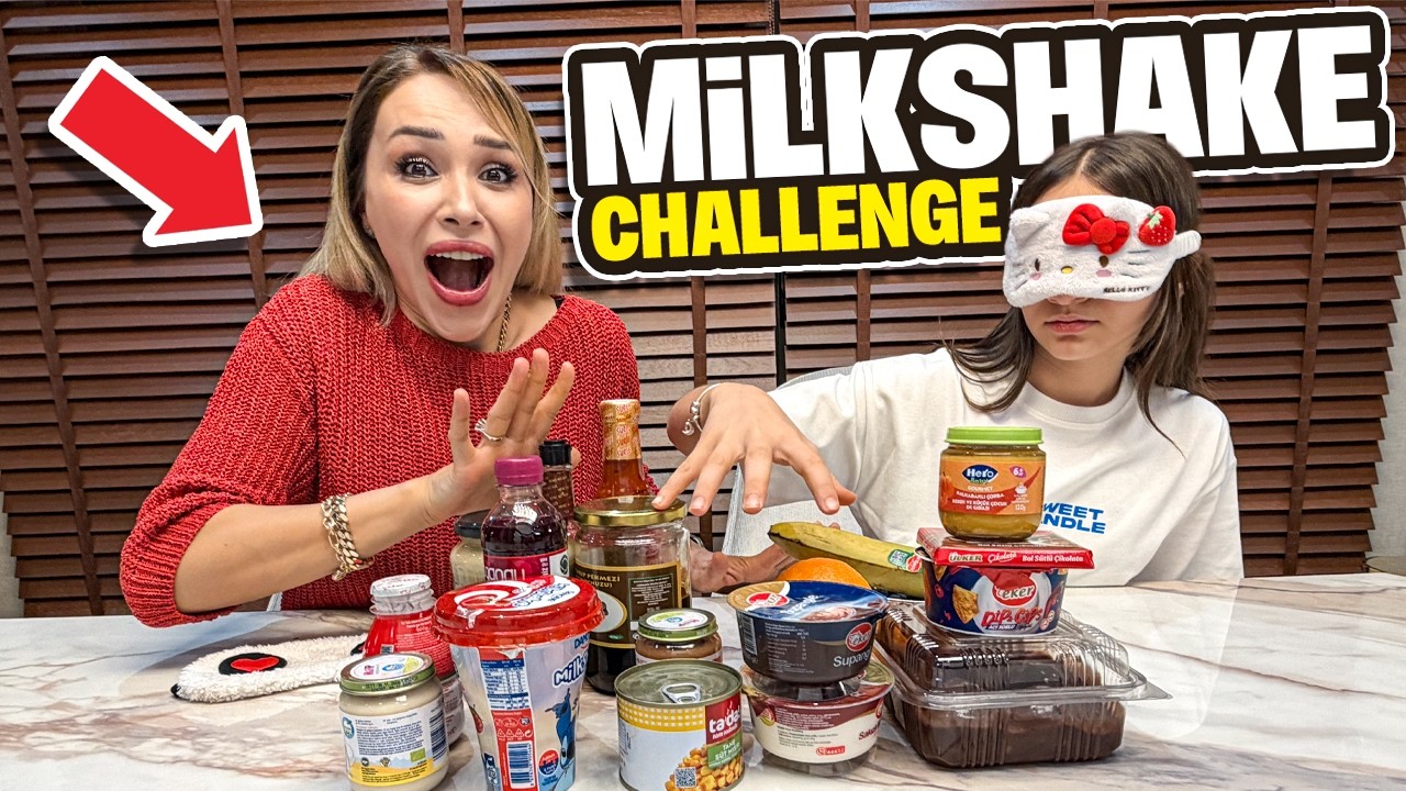 MİLKSHAKE CHALLENGE | EN İYİ MİLKSHAKE YAPAN KAZANIR !?