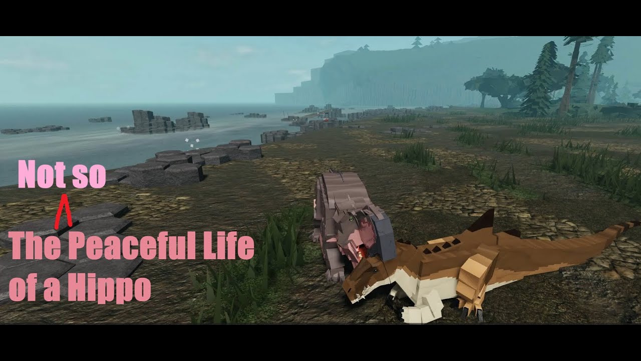 Some Hippo Shenanigans || MESOZOICO ROBLOX||