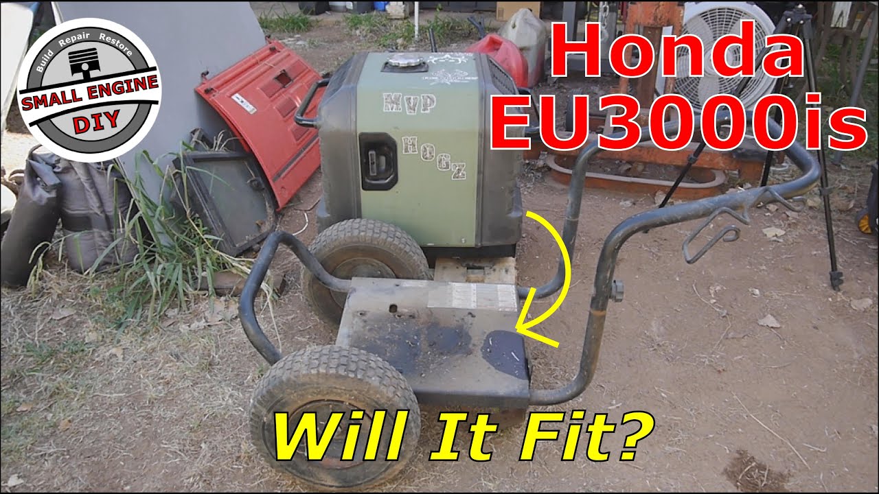 This Heavy Honda Generator Needs Some Wheels
