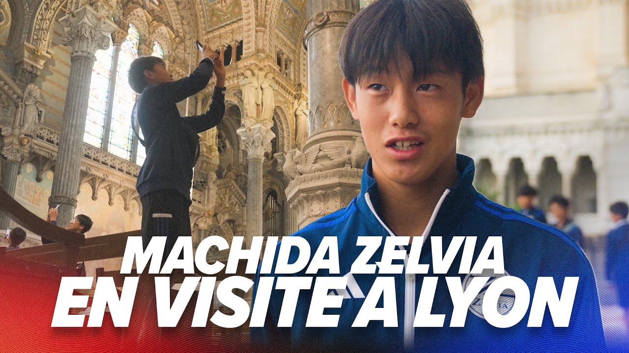Une équipe du FC Machida Zelvia en visite à Lyon