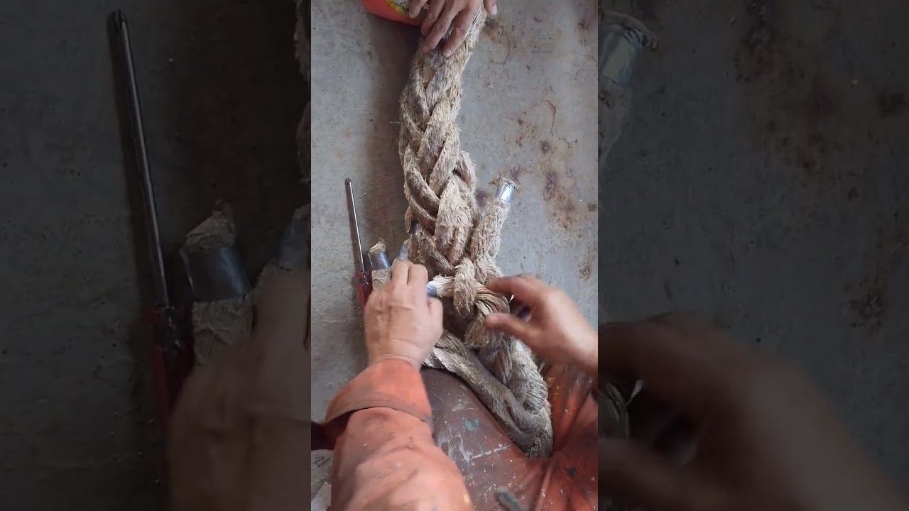 @8 strand mooring rope eye quick and easy way to splice 4by1tutorial