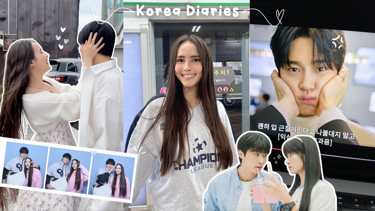 Living like a K-DRAMA Main Character in Korea 🏃🏻‍♀️☔️ road trip with boy bestie, k-drama locations!