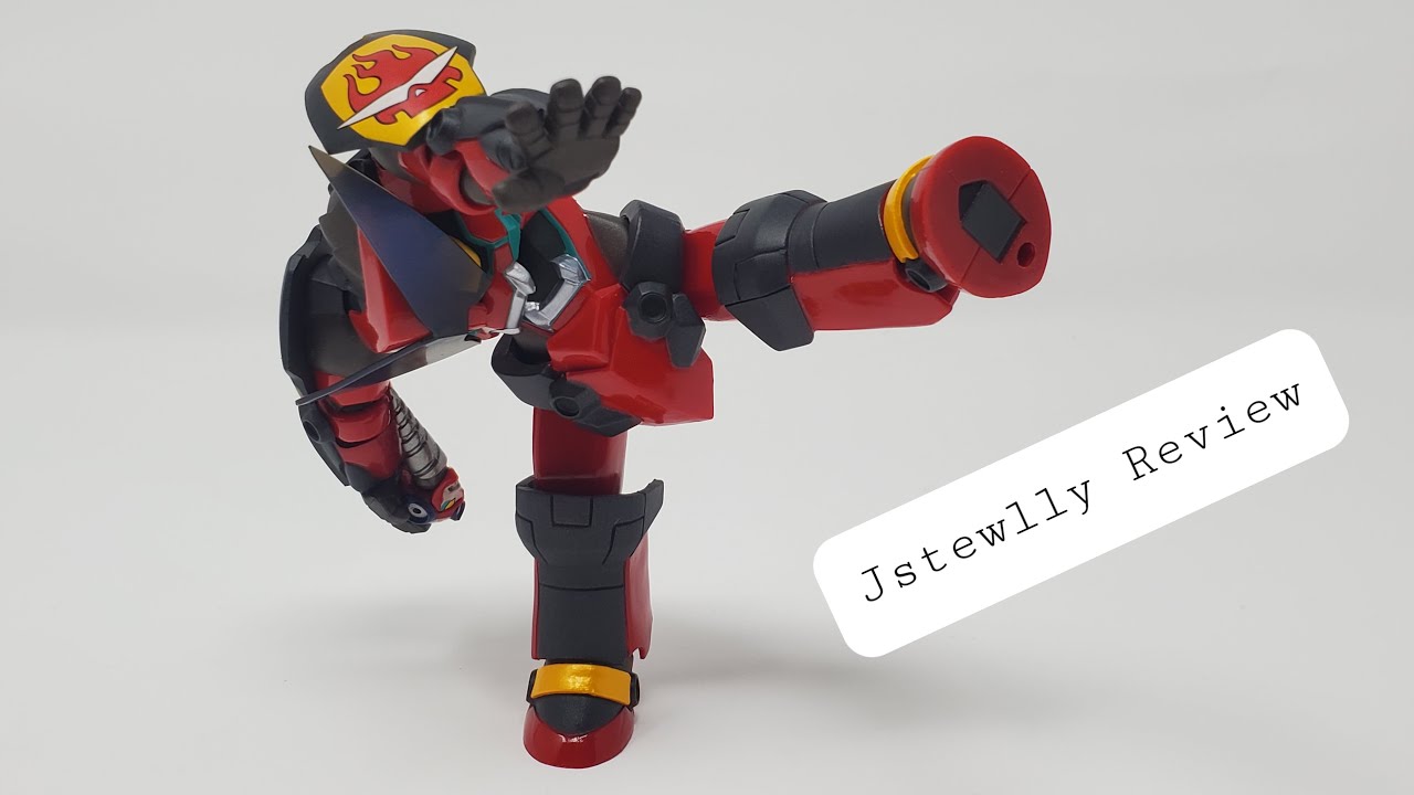 Gurren and Lagann Revoltech Yamaguchi Action Figure Review-JStewlly