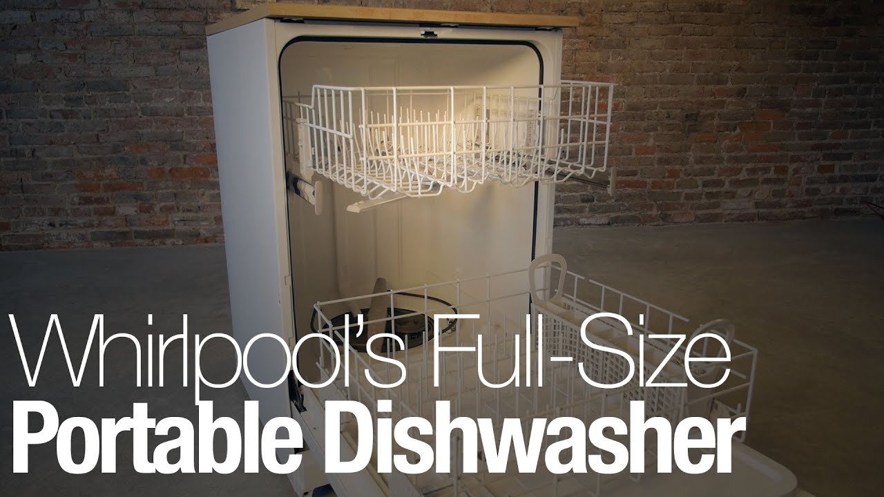 Hands-on with Whirlpool's portable dishwasher on wheels