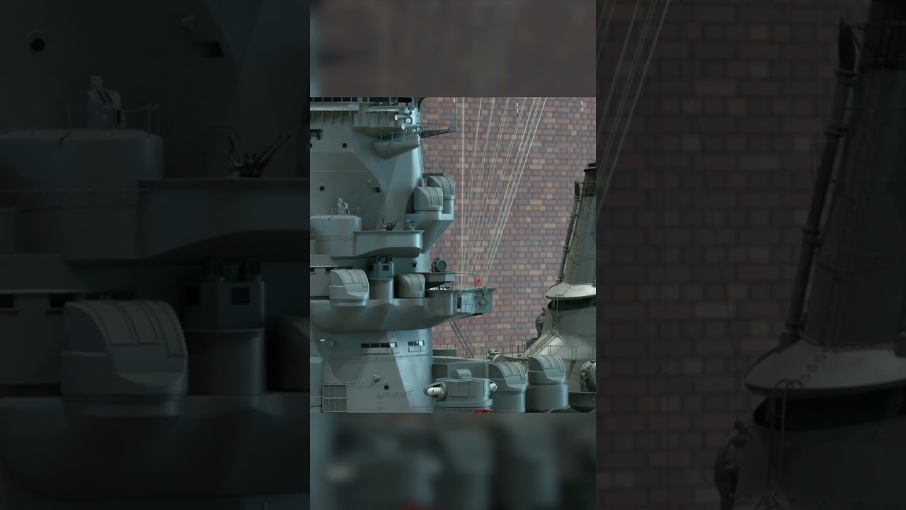 This is how the largest battleship ever guided it's shots!