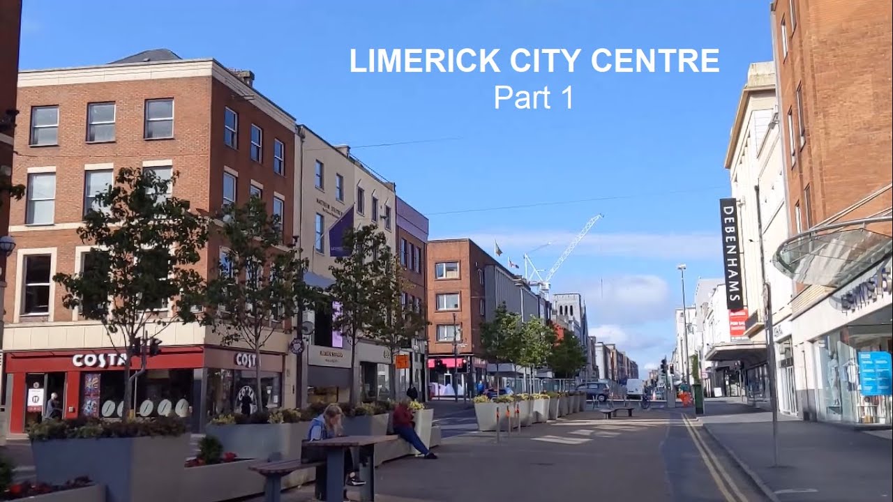 Walking in Limerick city centre - part 1