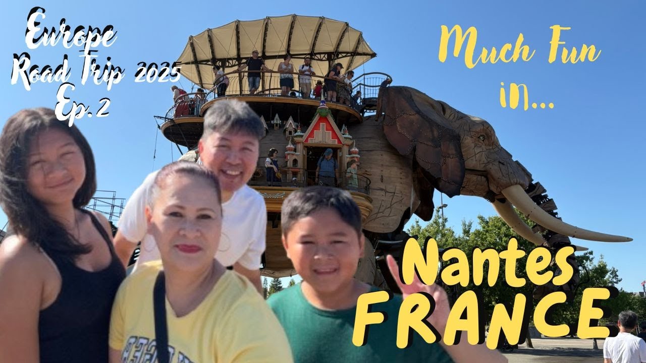 Much Fun In Nantes, France II Europe Road Trip 2025 Series EP2 II Bahadi Fam Explorer Vlog #199
