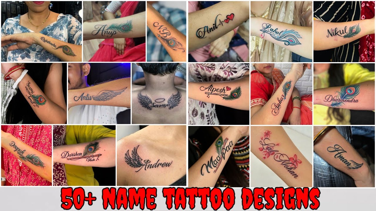 Name tattoo design on hand | 50+ name tattoo designs | Tattoo Designs 