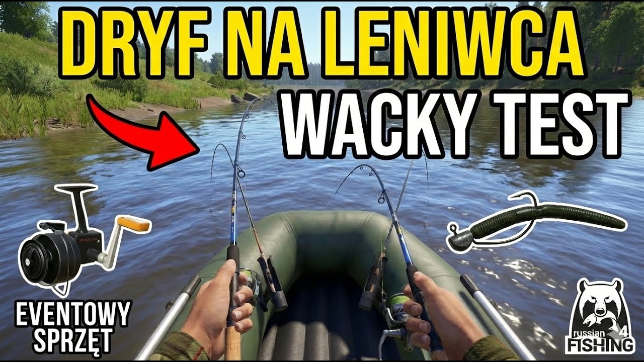 🎣Russian Fishing 4 - Masa ryb na gumowe robale! 🪱 Relaksujący spinning z nagród eventowych w RF4