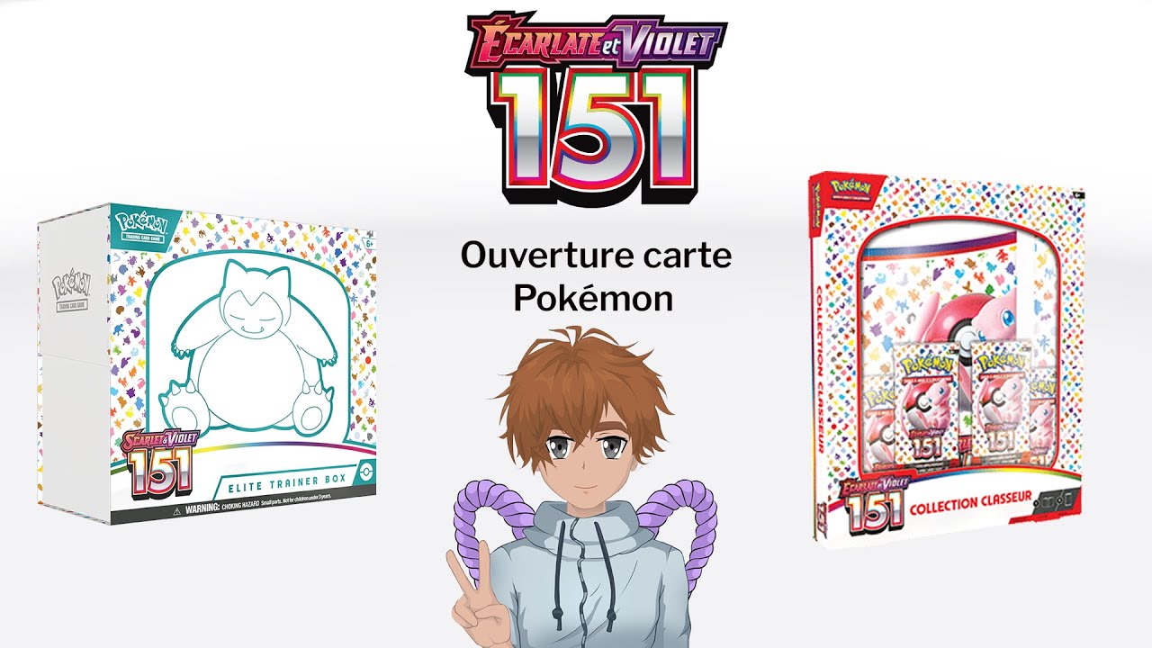 OUVERTURE CARTE POK&Eacute;MON151 ! On a eu de la luck 🤩 !