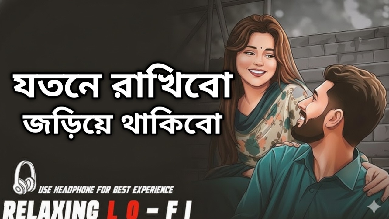Jotone Rakhibo Joriye Thakibo | যতনে রাখিবো জড়িয়ে থাকিবো | Arfin Rumey | Lofi Remix | RD Moner Lo-fi