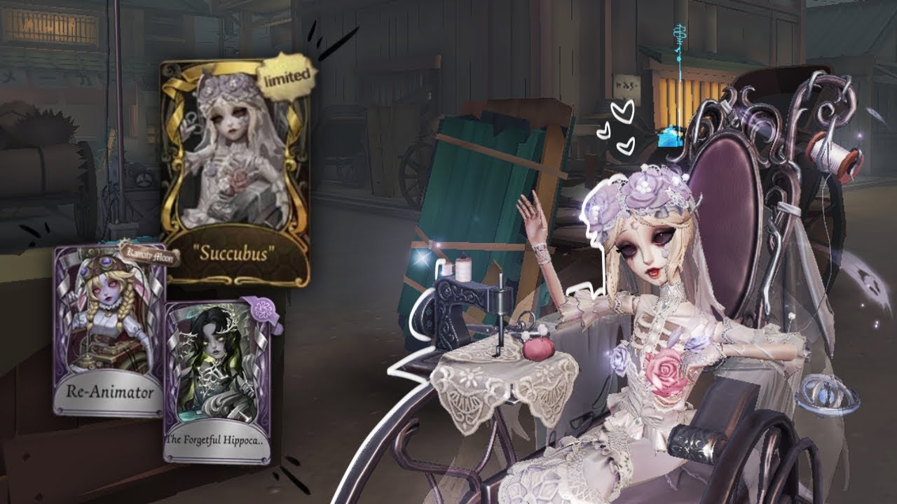 Identity v | Whimsy Galatea soon!! | “Succubus” + two A-tier costumes!! | IDV  