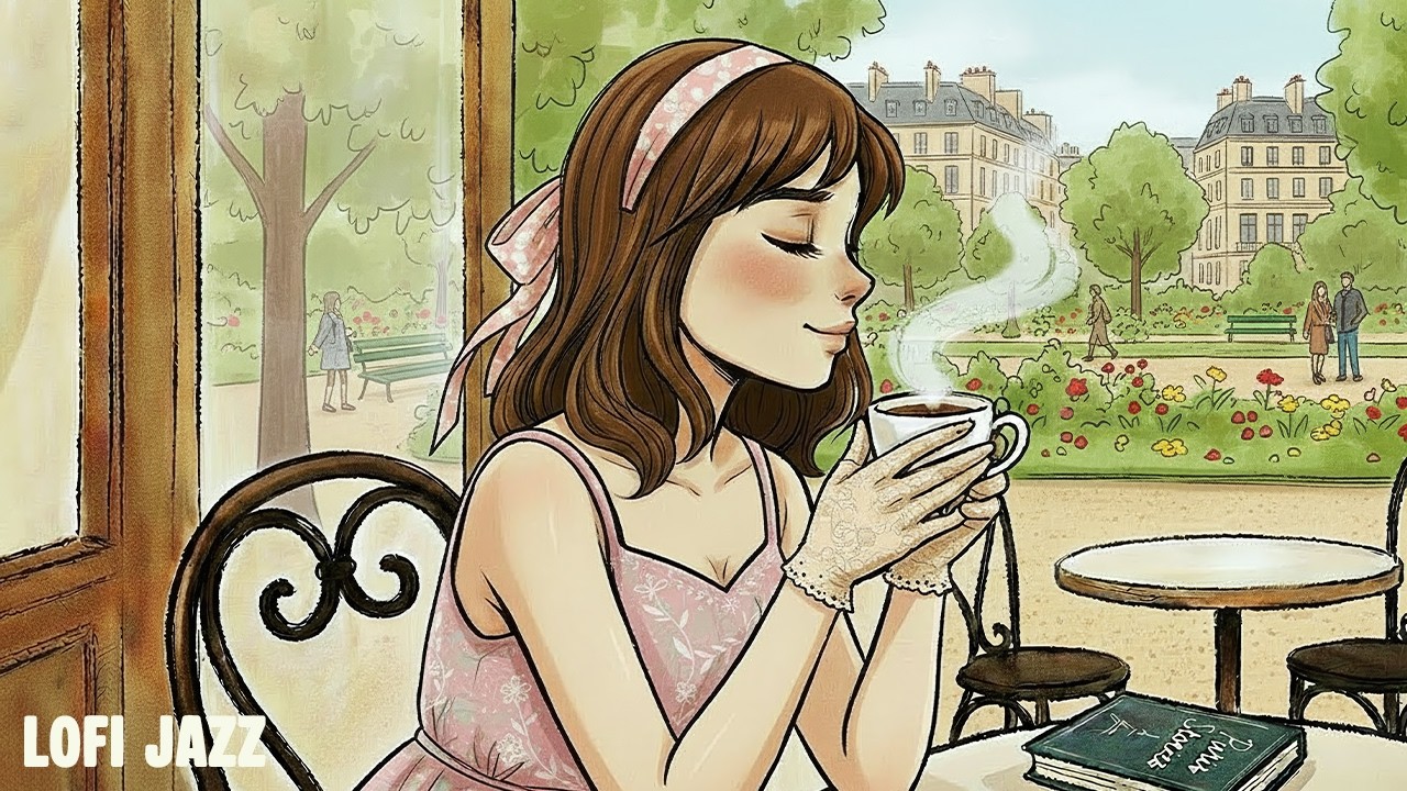 French Vintage Jazz — Paris Valentine Café | Romantic 1940s Jazz | Cozy Background Music | BGM