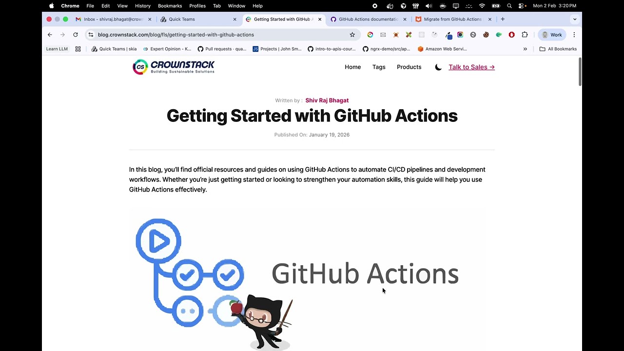 GitHub Actions - Part 1 - Basic Theory