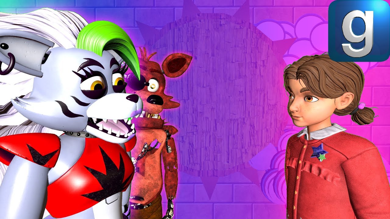 Gmod FNAF | Роксана и Кэсси воссоединяются!