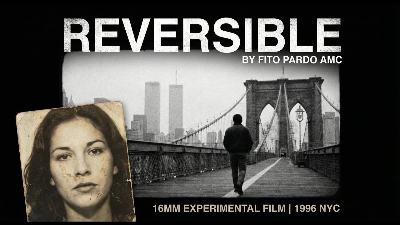 Vintage NYC: Brooklyn Bridge & Twin Towers in 16mm Slow Motion