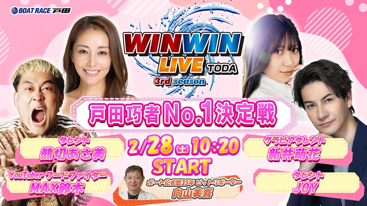 2026.2.28 WINWIN LIVE TODA 3rd season　戸田巧者Ｎо．１決定戦　4日目