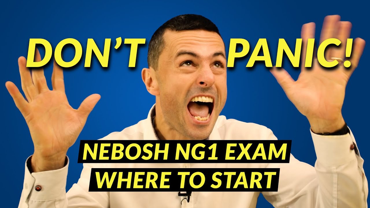 Методика сдачи экзамена NEBOSH NG1 | С чего начать