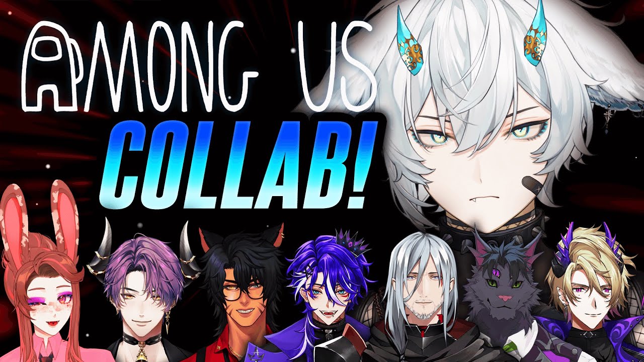 I Played AMONG US With Male Vtubers... AND WON