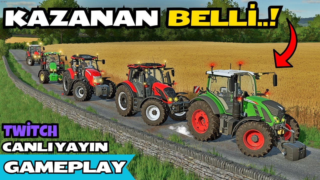 SONUNDA 5S KULLANDIM | TRAKTÖR ÇEKİŞTİRME | GAMEPLAY ÇEKİLİŞLİ CANLI YAYIN | FARMİNG SİMULATOR 22