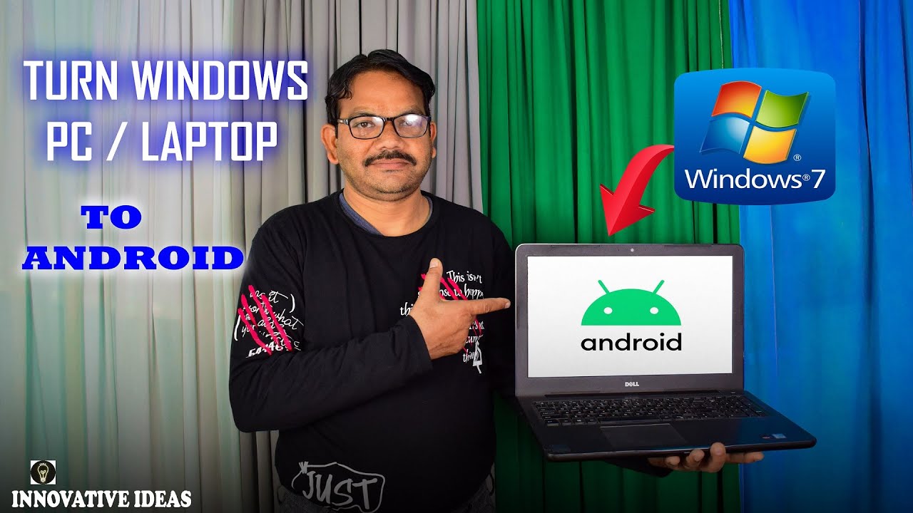 Как установить Android на ноутбук || Простая установка Android на ноутбук и ПК || Инновационные идеи