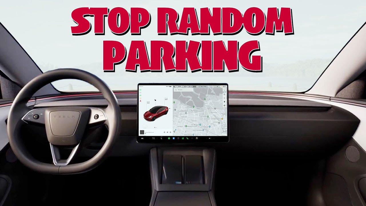 Полезный совет для владельцев Tesla | Как заставить вашу Tesla припарковаться именно там, где вы ...