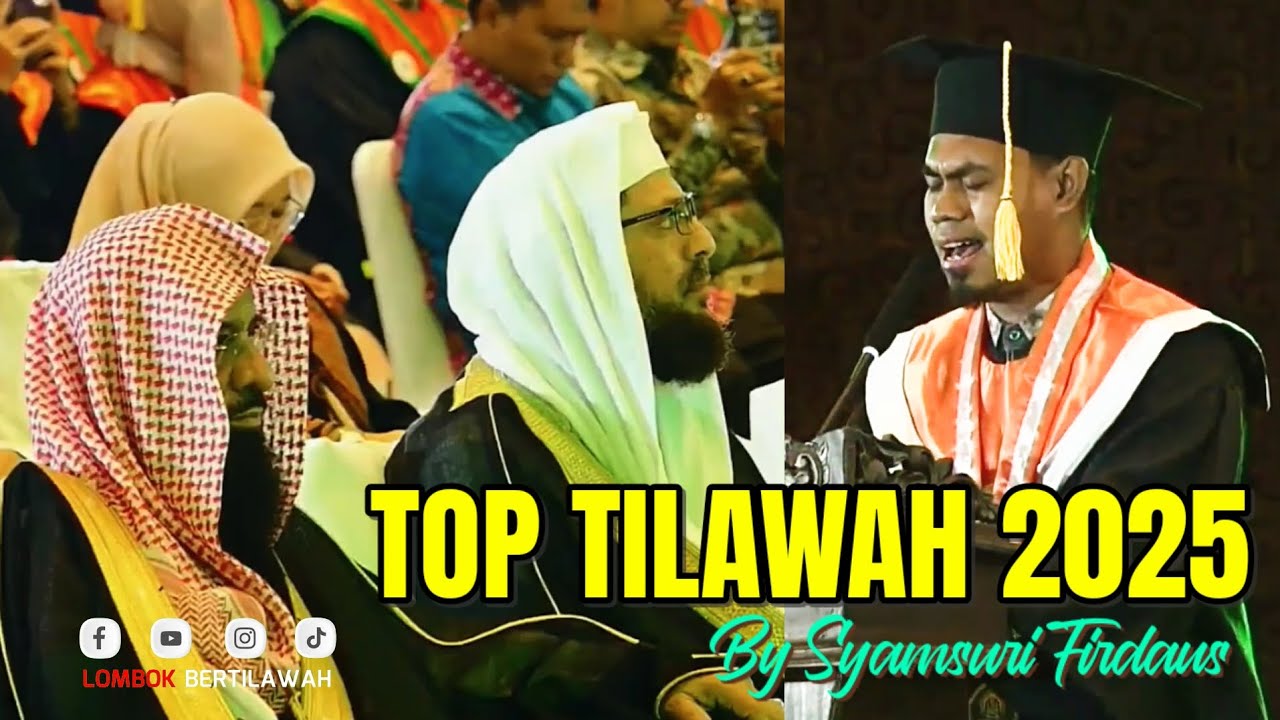 TILAWAH SPESIAL WISUDA UST. SYAMSURI FIRDAUS, MENYENTUH HATI BIKIN WISUDAWAN TERHARU 😭