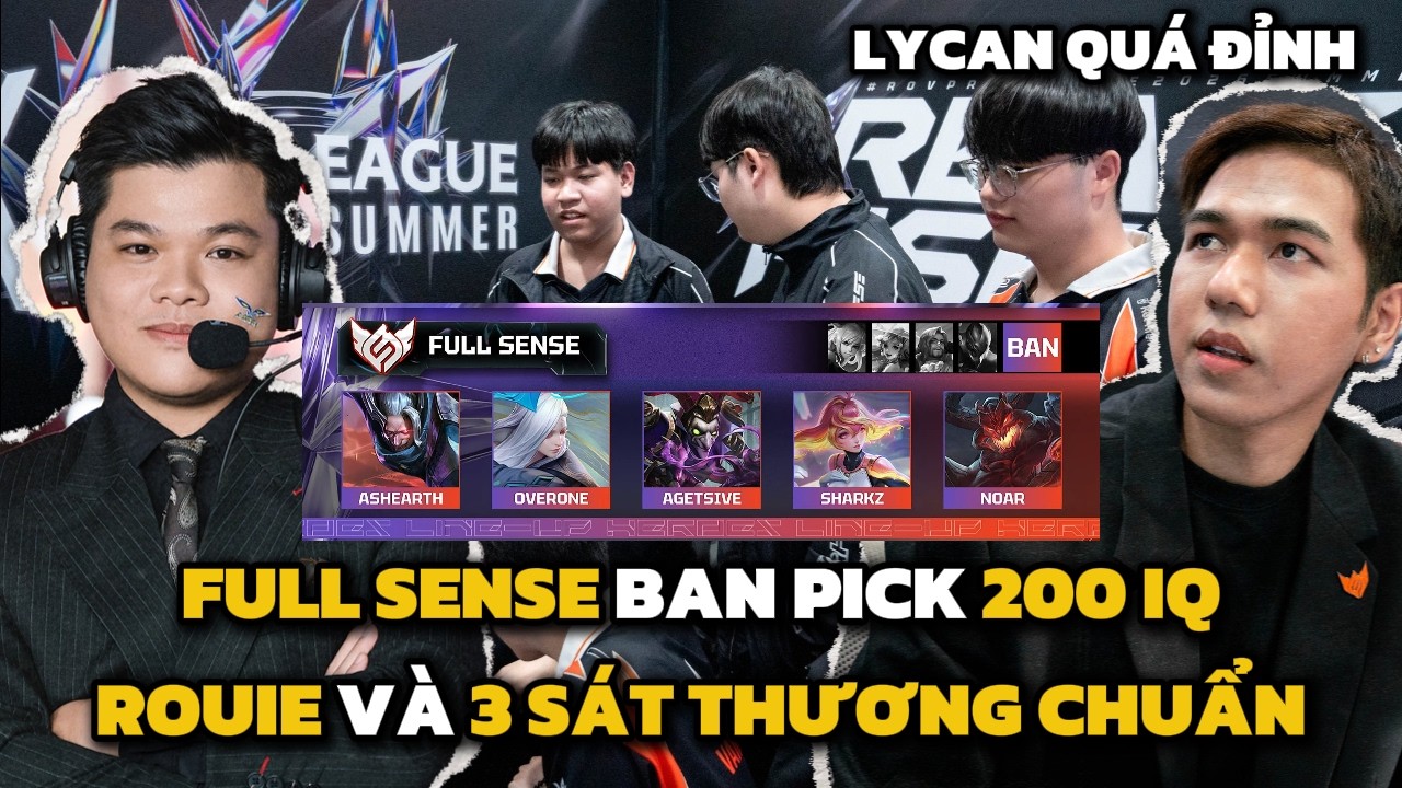 Phân Tích Full Sense Ban Pick Siêu 