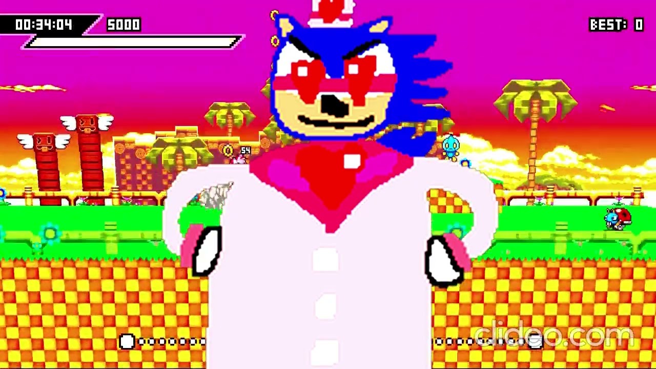 интересная фан игра про Эми|обзор на игру Super Duper Amy Freaking Rose