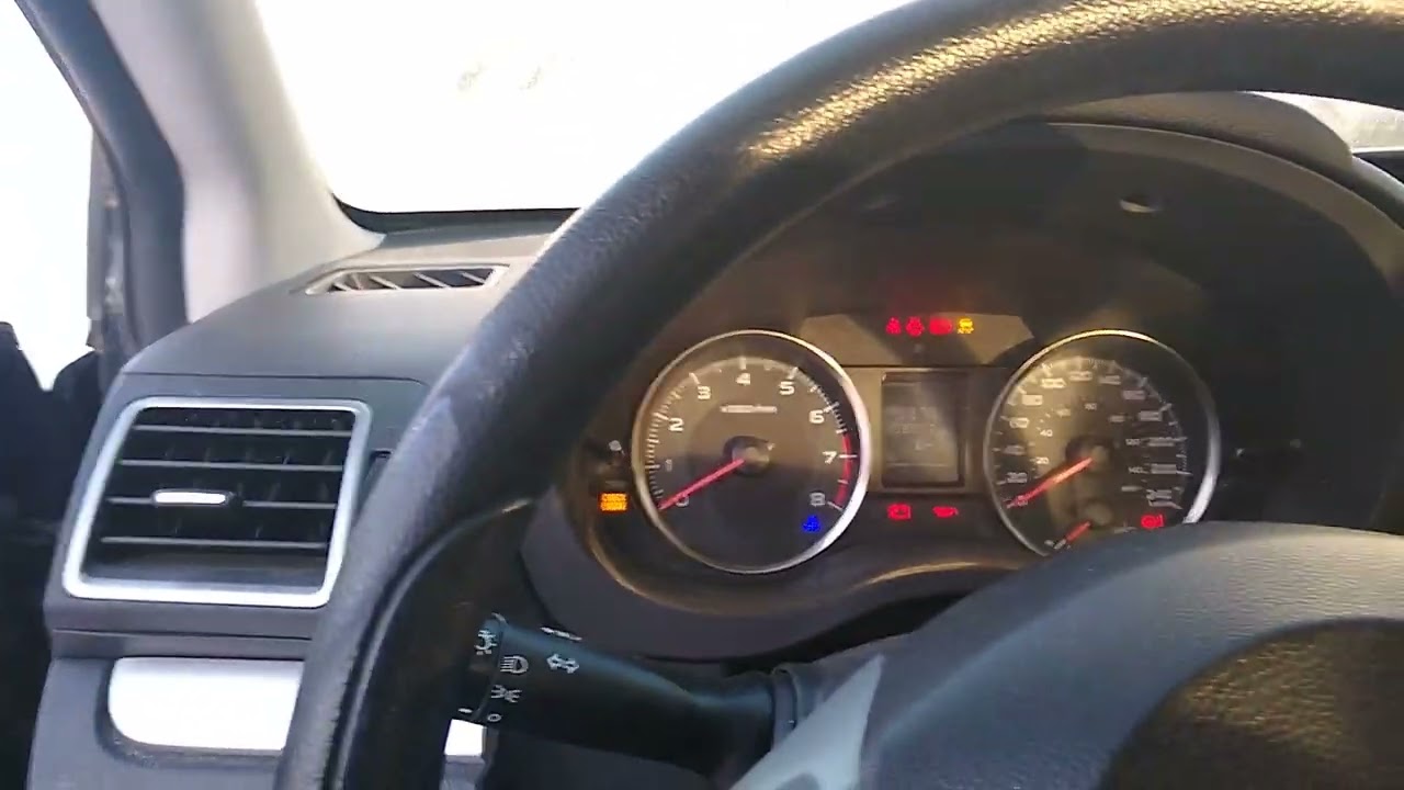 Impreza 2015 -25&deg;C cold start (FB20)