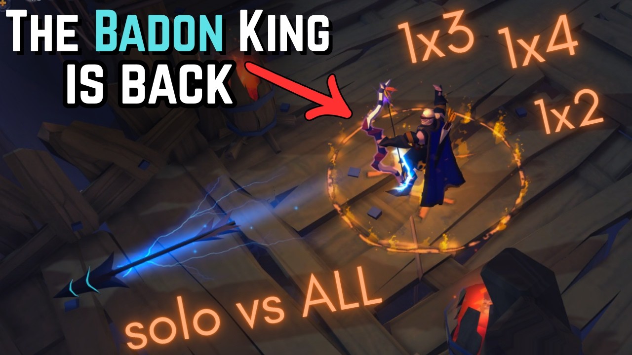 Solo vs Groups | Best Bow of Badon Gameplay you will watch in 2026 | Albion Online