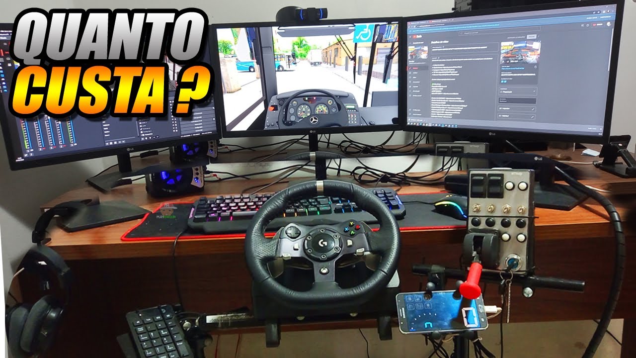 QUANTO CUSTA MONTAR SETUP?? MOSTRANDO MEUS EQUIPAMENTO DO COCKPIT
