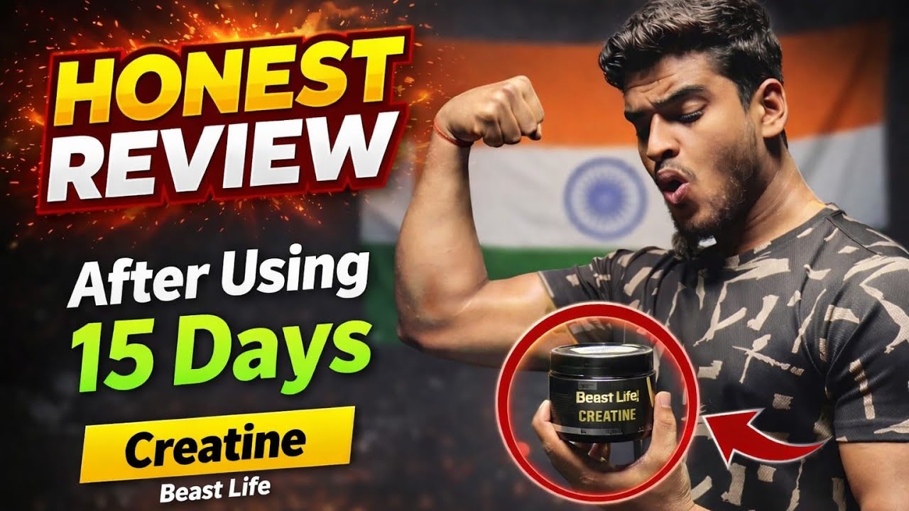 BEASTLIFE CREATINE MONOHYDRATE  || HONEST REVIEW AFTER USING 20 DAYS || 