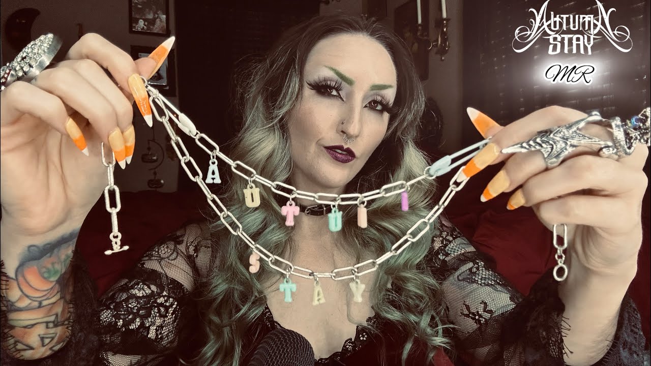 ASMR | VOCALIST SELLS YOU MERCH ROLEPLAY | YOU ARE LIKE TOTALLY THE BEST FAN EVER! #asmr #gothgirl