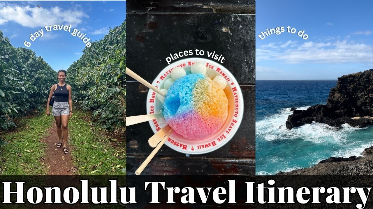 Everything You Must Do with One Week in Honolulu- Travel Vlog