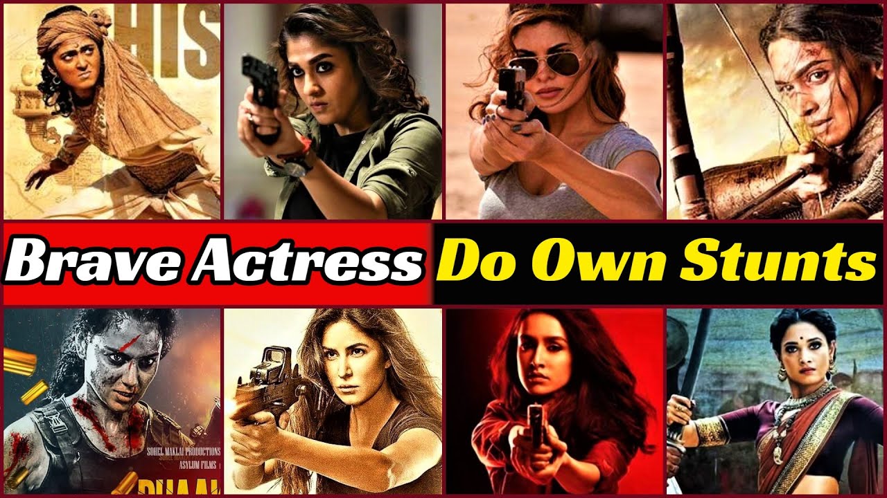 20 Actress Who Are Brave Enough To Do Their Own Stunts | Actress Refuse Body Double
