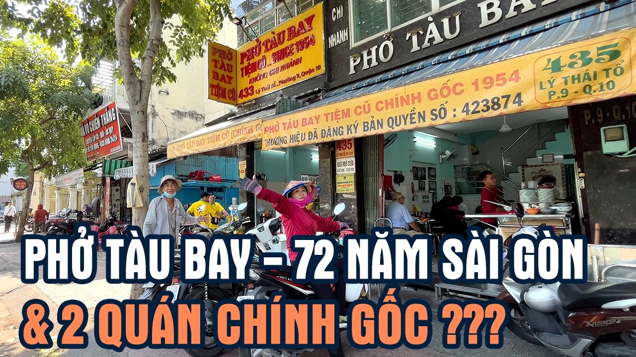 PHỞ TÀU BAY chính chủ giải thích tên và lý do điều chỉnh hương vị phở