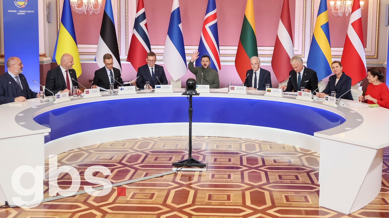 Nordic & Baltic Leaders Stand With Zelenskiy in Kyiv Amid Ukraine War | AC1S