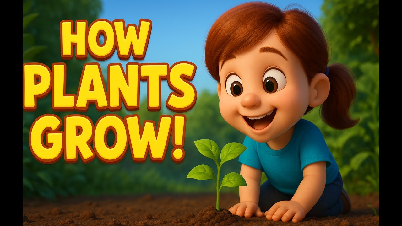 How Plants Grow! | Songs for Kids | Sing & Learn | TinyHearts