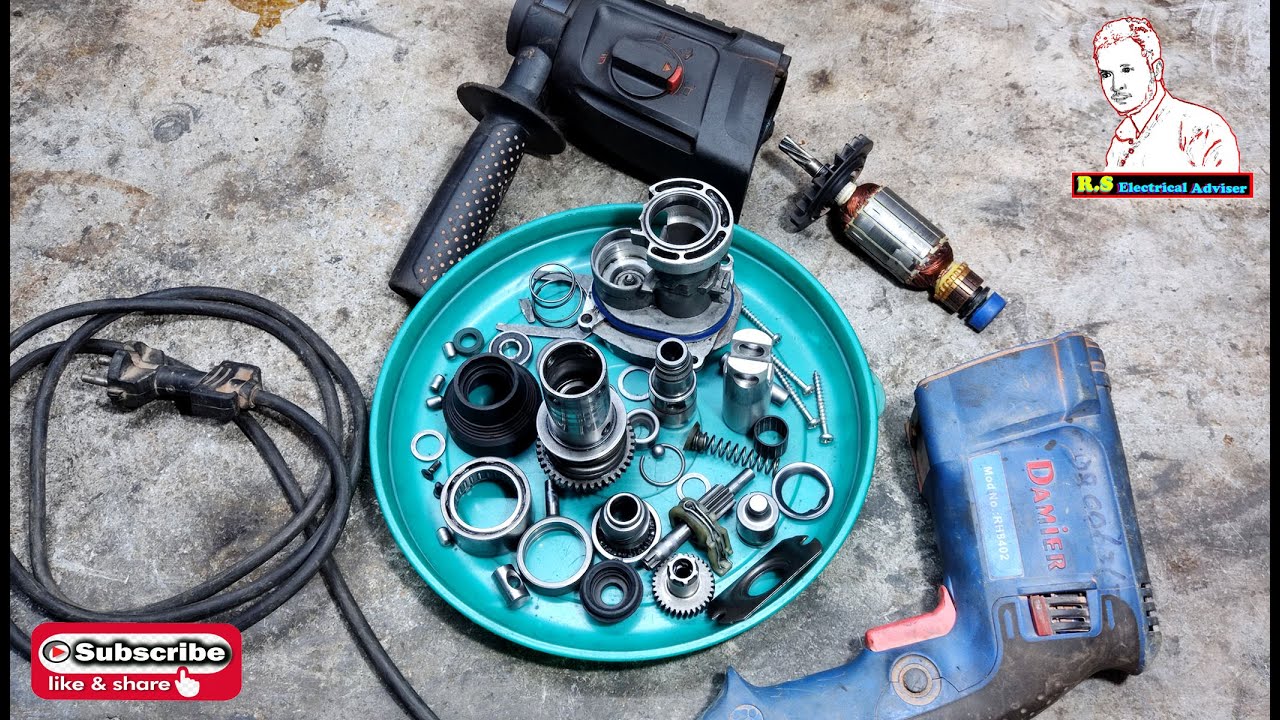 26mm Hammer Drill Machine, Hammer Repair (Raju Sikder)