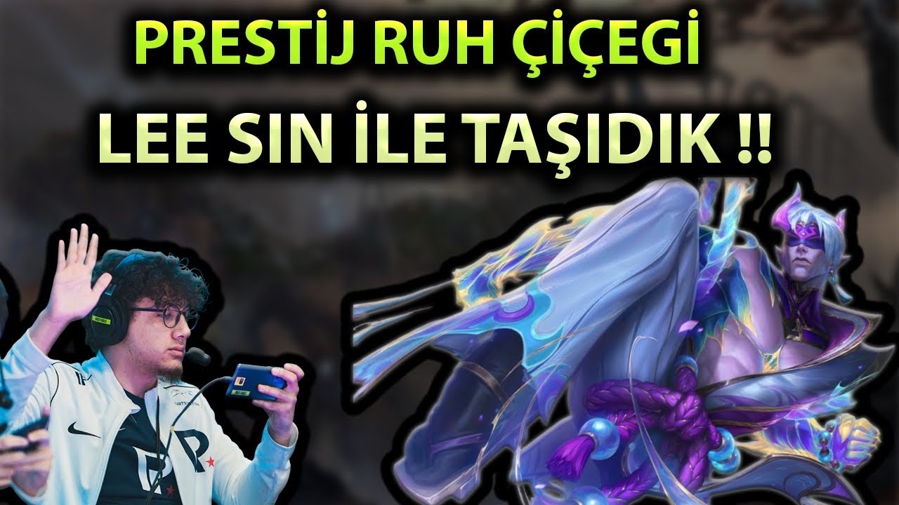 PRESTİJ RUH ÇİÇEĞİ LEE SİN EFSANE OLMUŞ!?! BÖYLE TEMPOLU LEE SİN GÖRMEDİNİZ- Lol Wild Rift