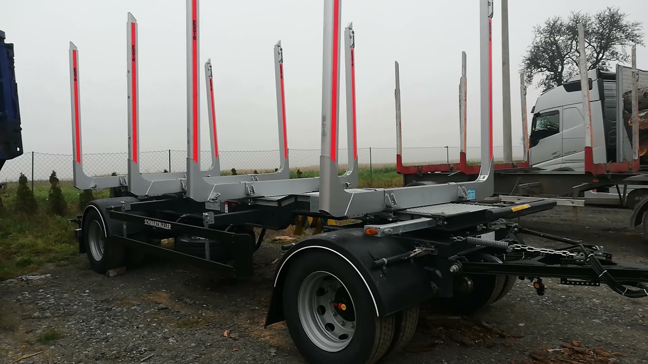 New schwarzmuller timber trailer