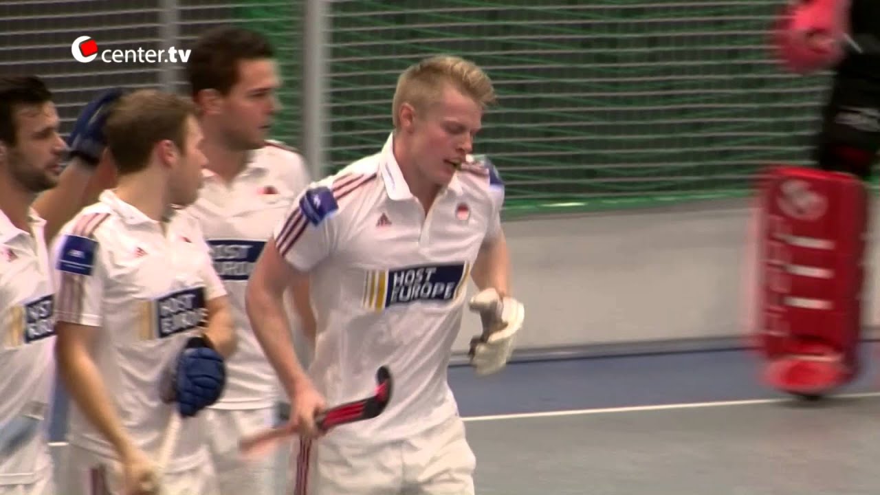 1. Hallenhockey-Bundesliga Herren DHC vs. RWK 5:7 09.01.16 Hockeyvideos