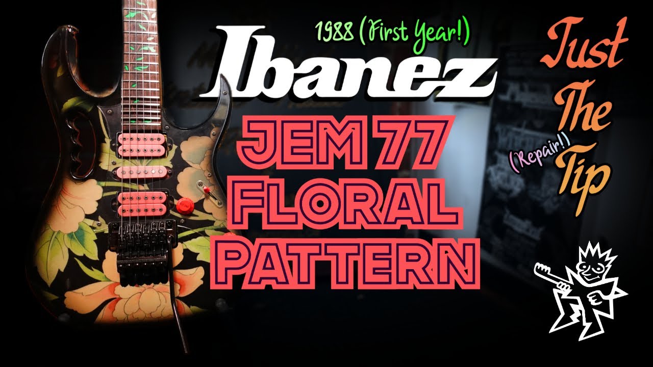 Inside the 1988 Ibanez JEM77 FP – Steve Vai's Iconic Floral Shredder | JTT Ep. 5