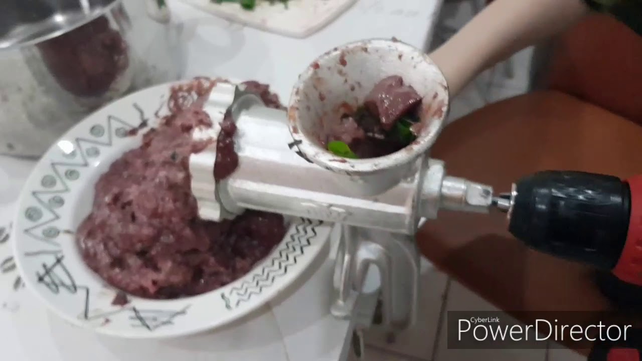 Колбаса из  печени.