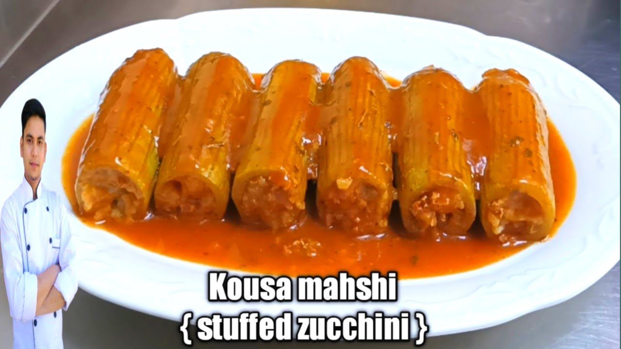 Коуса махши/простая коуса махши/фаршированные цуккини/рецепты арабской кухни/