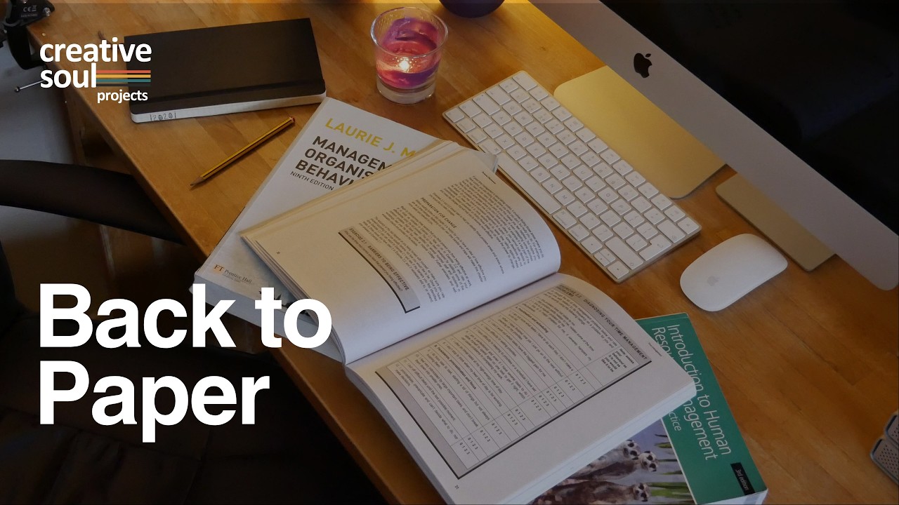 My Analogue Learning System (and Why Paper Still Matters)